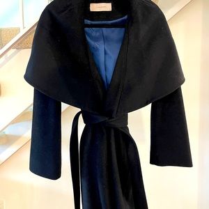 Tahari Wool Wrap Coat